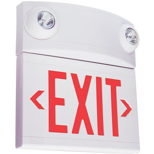 Dry Location Exit & EM Combo Sign