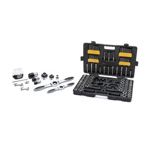 114 Piece Large Combination SAE Metric Tap and Die Set Fastenal