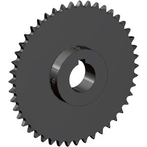 Black Oxide Finish Hardened Teeth 4.7 Outer Diameter 18 Teeth Bored to Size Sprockets: 1 1//4 Bore 60 Chain Size 133680