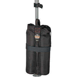 6094 Black Polyester SHAX® Tent Weight Bags Set of 2 | Fastenal