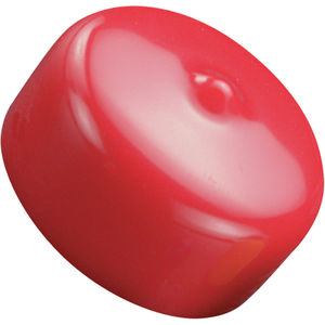 Orange Vinyl Caps Durable Protective Caps Fits Ends of 3/8 Rods or Shafts 50 3/8 Inside Diameter x 1/2 Inside Height 