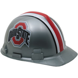 Silver Red Ohio State Hard Hat Fastenal