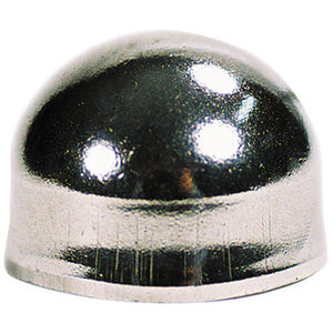 Pipe caps domed steel weld on 2 3/8 outside diameter 
