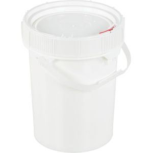 1 Gallon Poly Pail (Screw Top Lid)