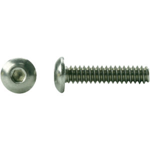 Box of 1 M12 x 1.75 x 50 Button Head Socket Cap Screw A2 Stainless  ISO 7380 