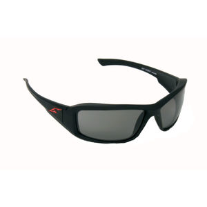 Edge Eyewear TSK-XL216 Kazbek XL Safety Glasses Black Frame Polarized Smoke Lens