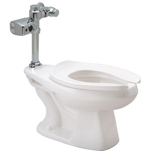 1.28 GPF WaterSense Elongated Floor Mount Toilet with Hydro Generator ...