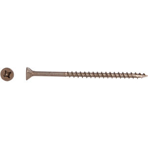 Quantity: 3,500 pcs with Nibs #8 x 2 Deep Thread Wood Screws//Square//Flat Head//Steel//Zinc//Type 17 Pt//with Nibs//Type 17 Point 2//3 Thread
