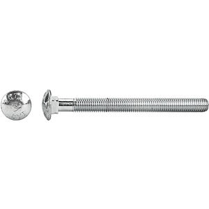 Full Thread 7//16-14 x 2 1//2 CARRIAGE BOLTS A307 GRADE A ZINC CR+3 Finish: Zinc Inch Length: 2-1//2 Size: 7//16-14 Material: Steel Drive: External Square Head: Round Quantity: 25