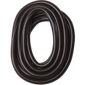 3/8" x 10' Black w/ Gray Stripe Nylon Slit Wire Loom Bagged Tubing ...