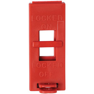 Red Universal Wall Switch Lockout Device | Fastenal