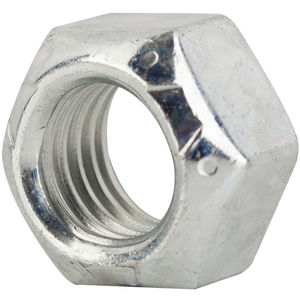 5/8-18 All Metal Top Crimping Cone Lock Nut Grade 8 Zinc Fine Bulk Qty 400 