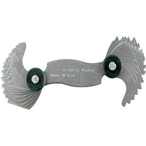 4-56TPI 28Leaves 60Deg Metric/Unified Screw Pitch Gage Set
