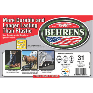 Behrens 31 Gallon Trash / Utility Can