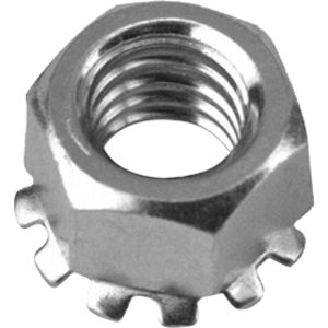 K-Loc M8-1.25 Stainless Steel K Lock Keps Lock Nuts 25 Pcs Metric Lock Nuts A2