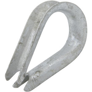Galvanized Wire Rope Thimbles, Rigging Fasteners