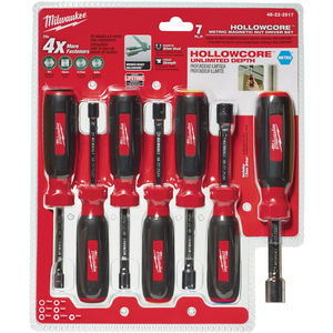 Milwaukee hollow shaft discount nut driver set