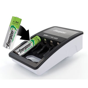 Energizer Recharge Value Charger for NiMH Rechargeable AA and AAA Batteries  