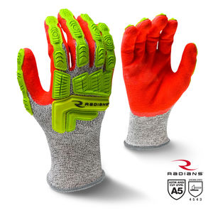 Radians 13g Level 3 Cut Protection High Visibility Dip Glove