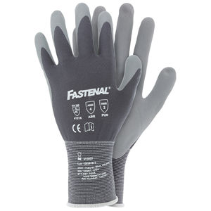 Sun Joe Reusable Nitrile-Palm Gloves, Tactile