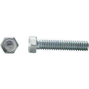 10-24 x 2" INDENTED HEX HEAD MACHINE SCREW ZINC PLATED 3/16 UNSLOTTED NH 25 
