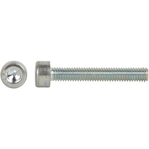 Pack of 100 Alloy Steel Socket Cap Screw Brighton Best Internal Hex Drive M3-0.5 Metric Coarse Threads Fully Threaded Zinc Plated Finish Meets DIN 912 Imported 30mm Length 