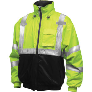 XL Hi-Vis Lime/Black J26112 PU/PP Insulated/Water Repellent High ...