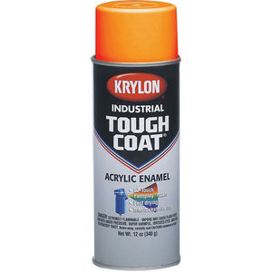 16oz (12oz Net Fill) Aerosol Can Joy Orange Acrylic Enamel Tough Coat ...