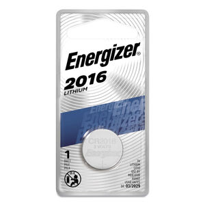 Energizer 2016 Batteries (1 Pack), 3V Lithium Coin Batteries