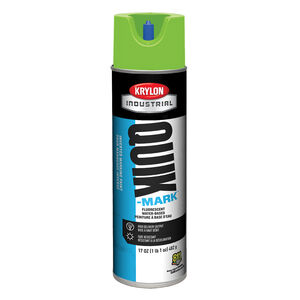 20oz (17oz Net Fill) Aerosol Fluorescent Safety Green Quik