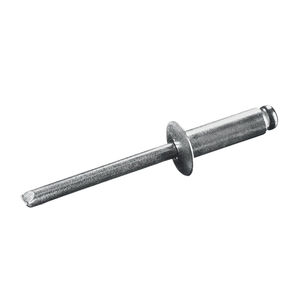 4 x 8 mm ISO 15981 Rivet Body/Mandrel Aluminum/Aluminum