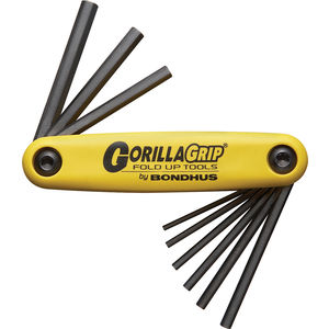 在庫処分セール 言い換え 9 pc Fastenal | Set Key Fold-Up GorillaGrip® Hex SAE Handle Loop シューティング