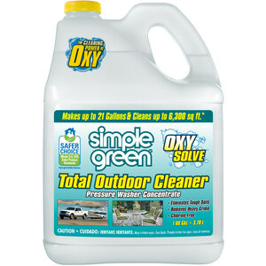 1 Gallon Simple Green® Oxy Solve Total Outdoor Pressure Washer 