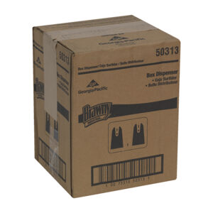 White Metal Multiplate® Wall Mount Boxed Wiper Dispenser